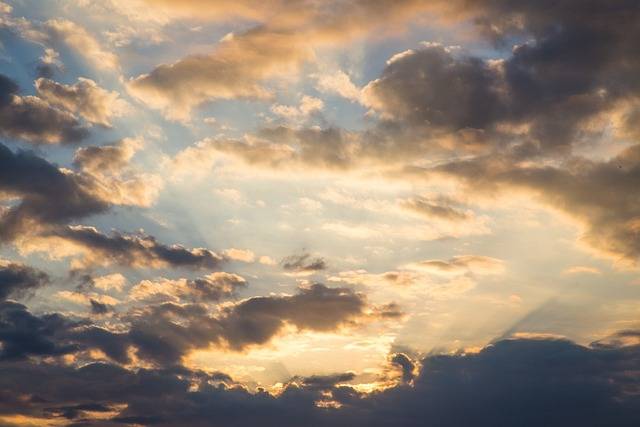 Why do clouds float?
