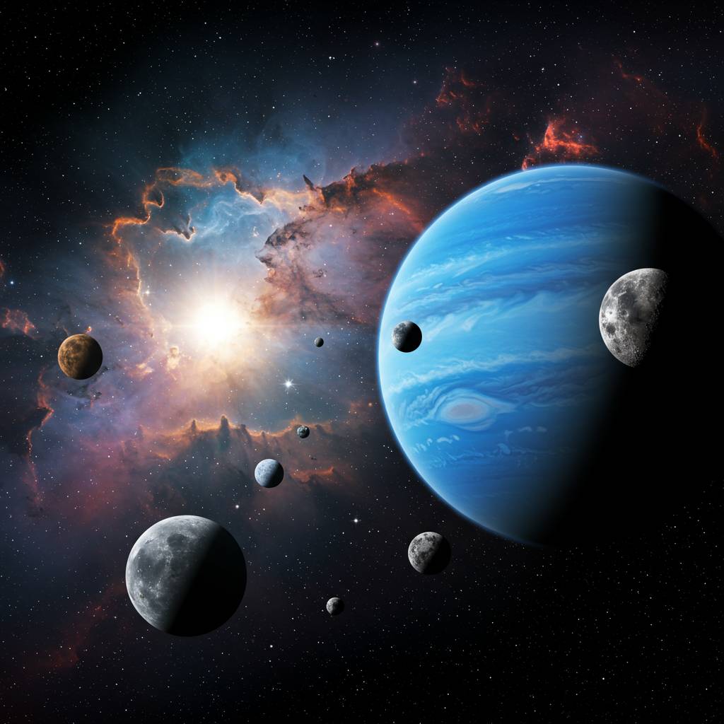 Why do planets have moons?