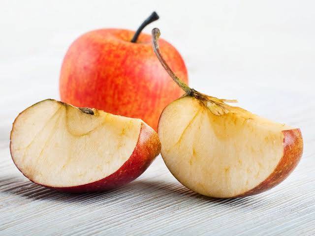 Why do apples turn brown when cut?
