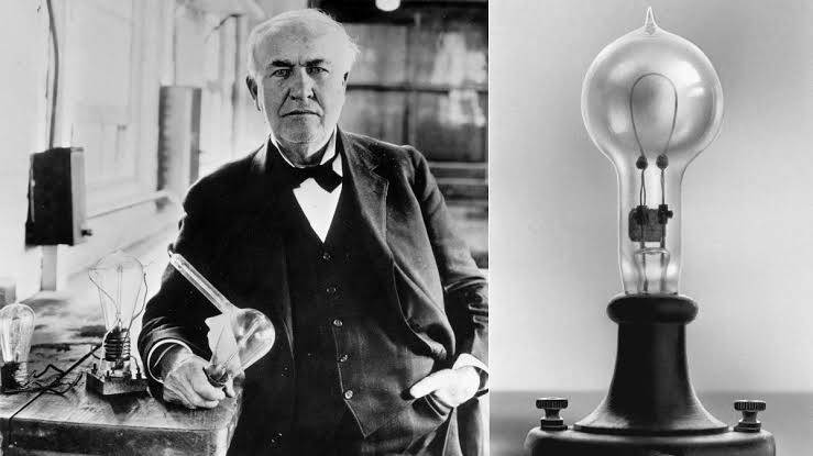 Who invented the light bulb?
