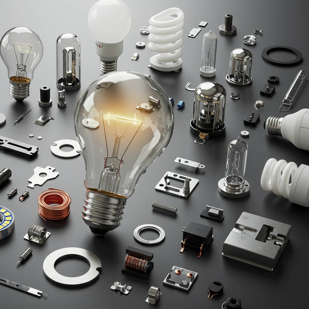 Which element is used to make lightbulbs?