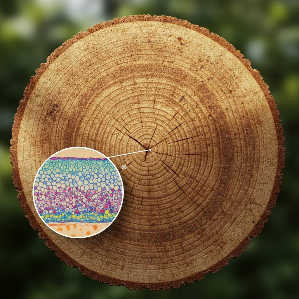 Why do trees grow rings?