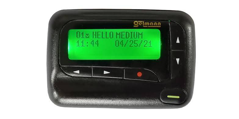 Who invented the pager?