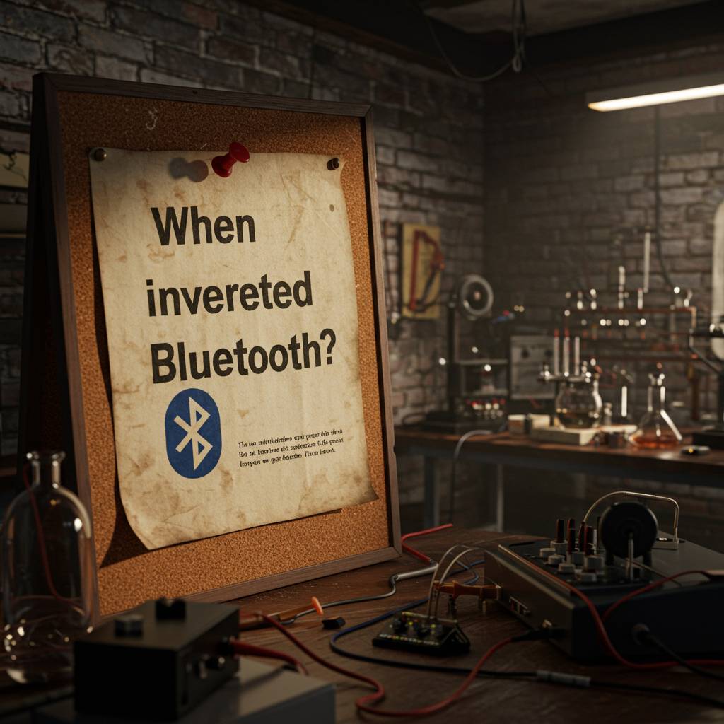When invented the Bluetooth?