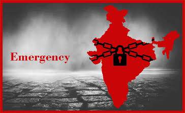 What was the Emergency declared in 1975?