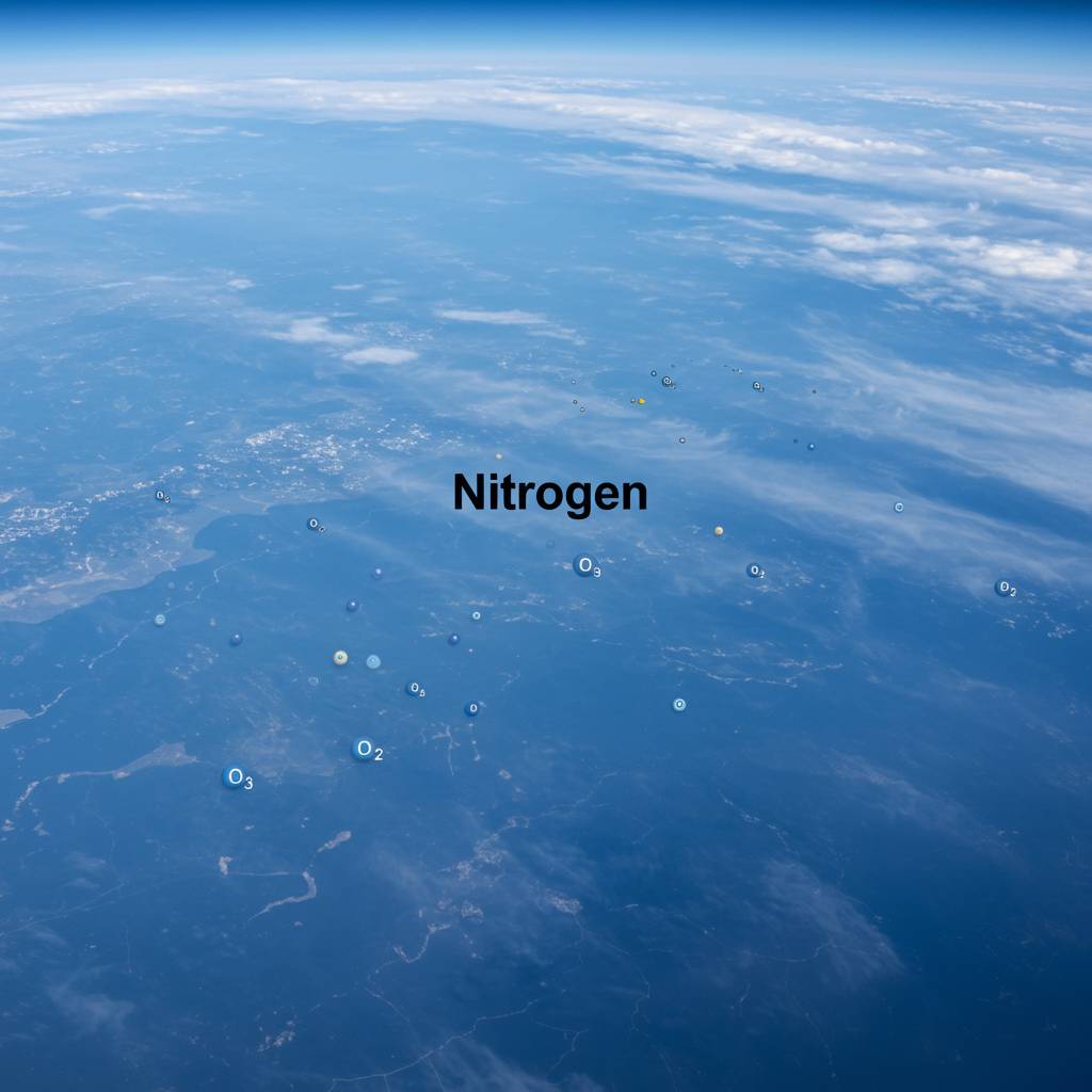 What is the main gas found in Earth's atmosphere?