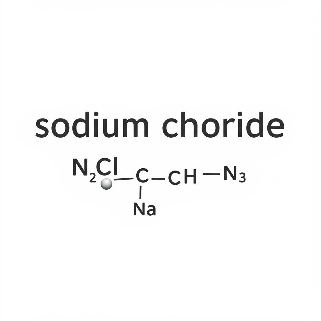 What is the chemical name of common salt?