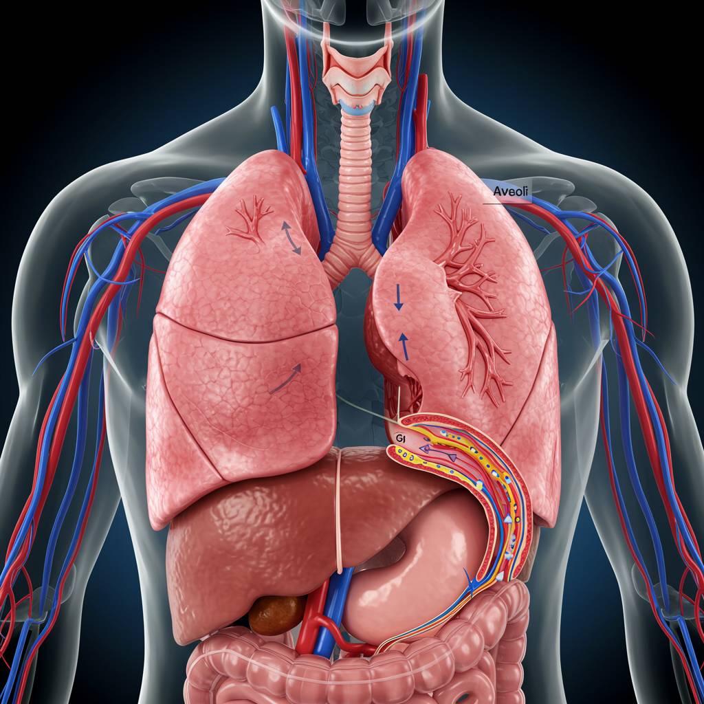 What is the main function of the lungs?