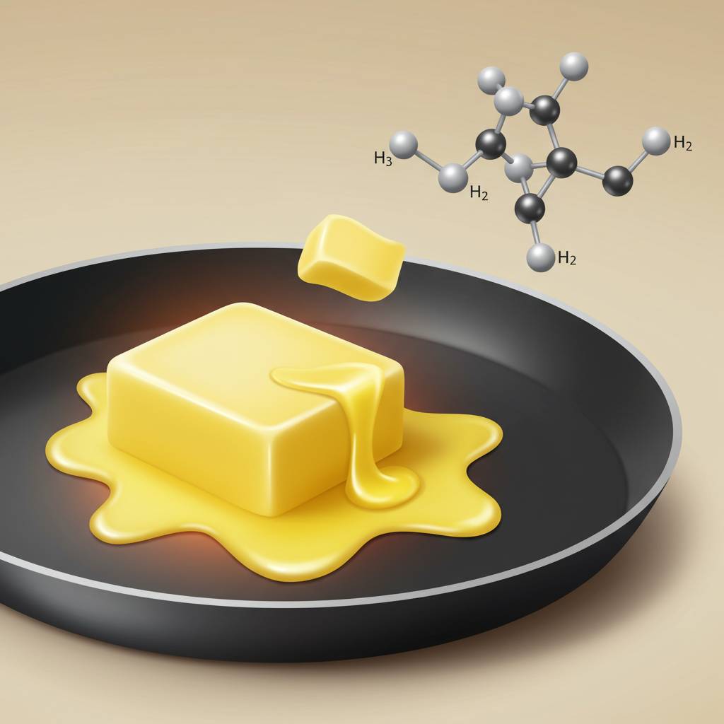 What is the process of converting a solid to a liquid called?