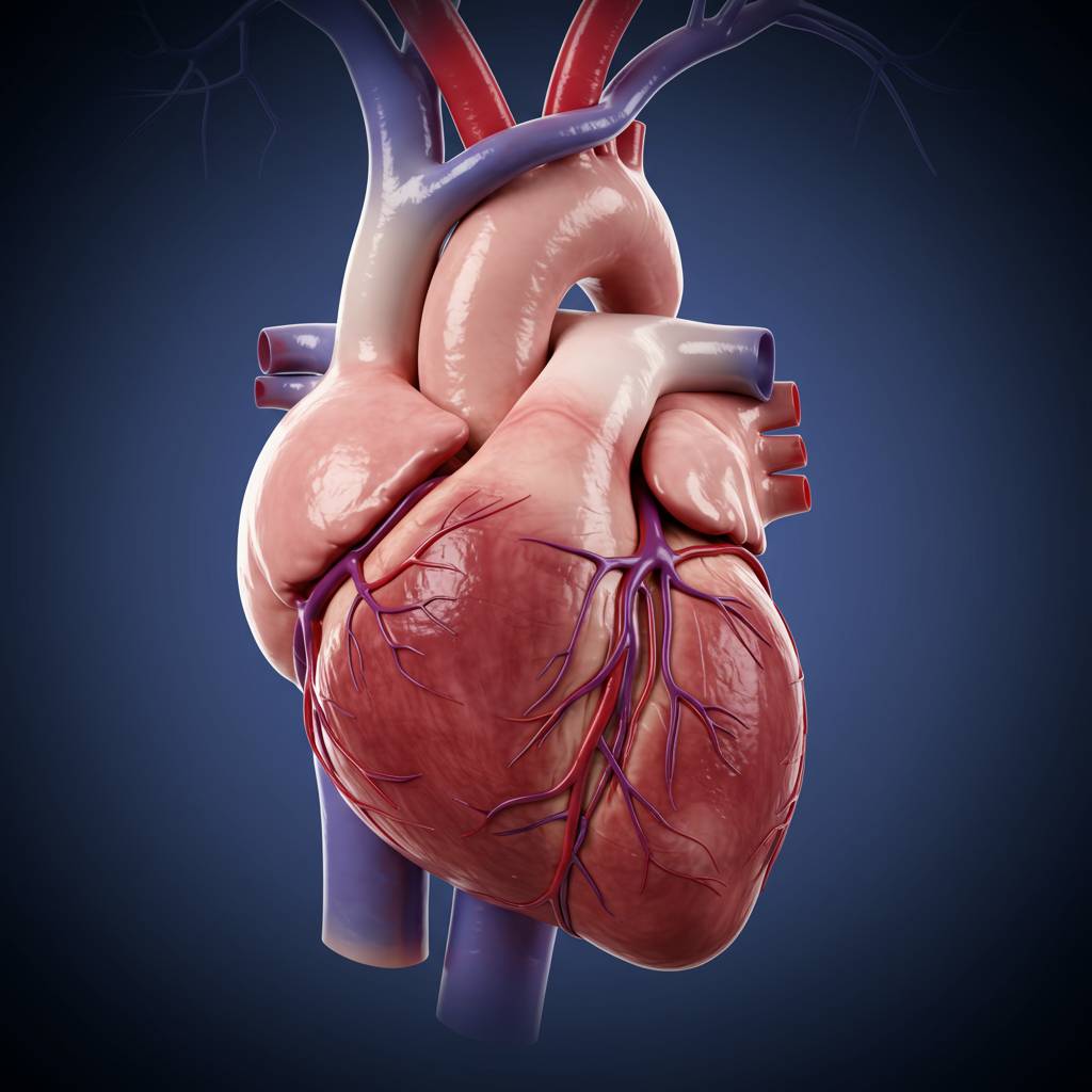 Which organ pumps blood through the body?