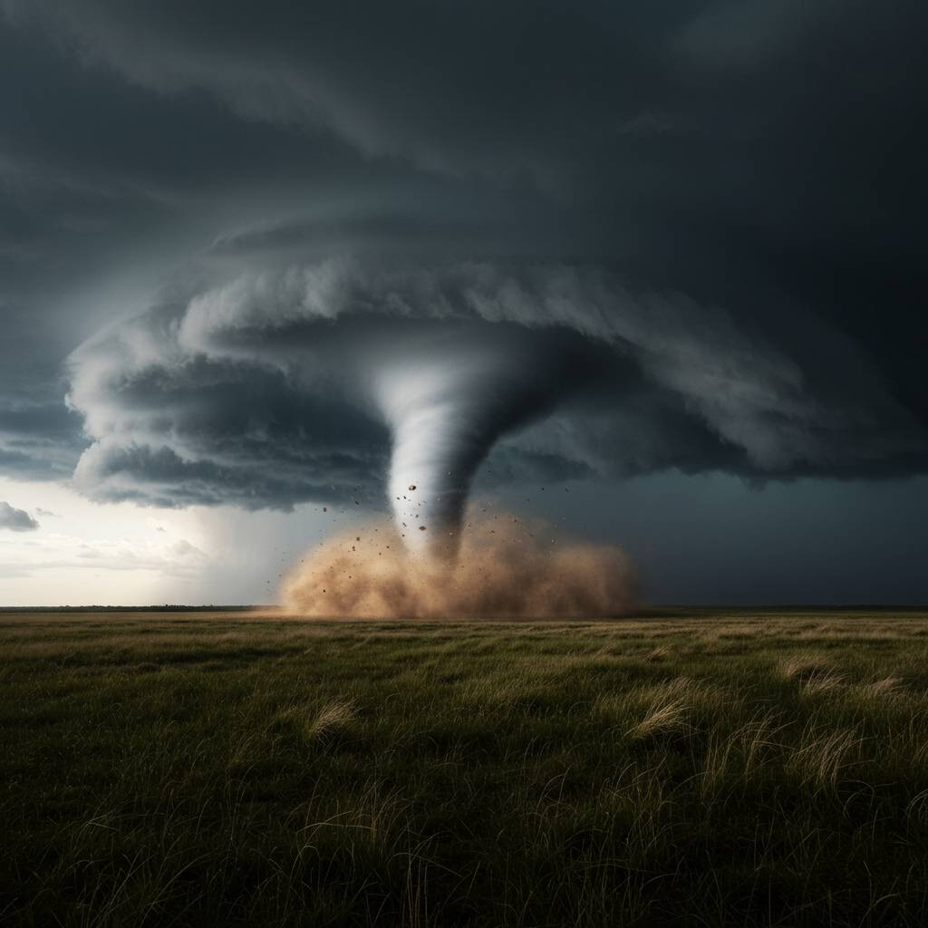 How does a tornado start?
