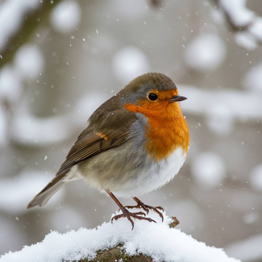 Why do birds puff up in winter?