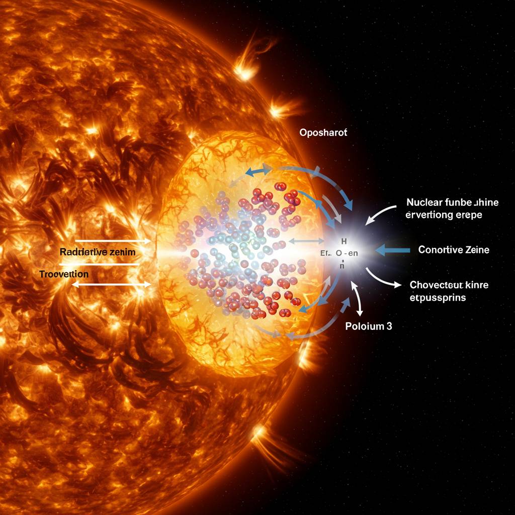 How does the sun produce energy?