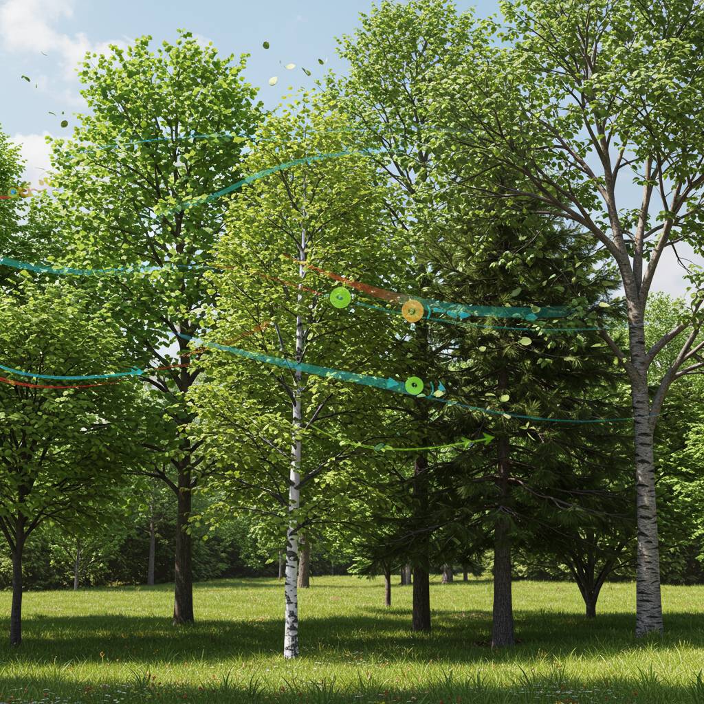 Why do trees make sound in the wind?