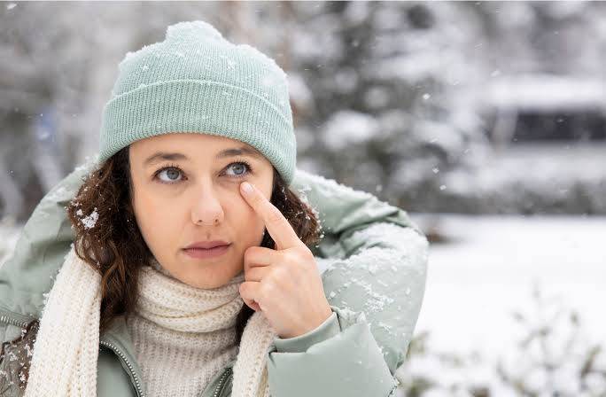 Why do our eyes water in wind?