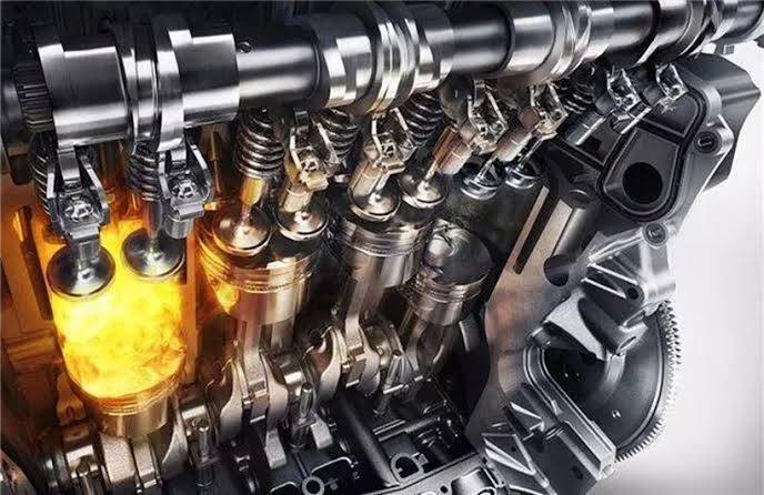 How does an engine run a car?
