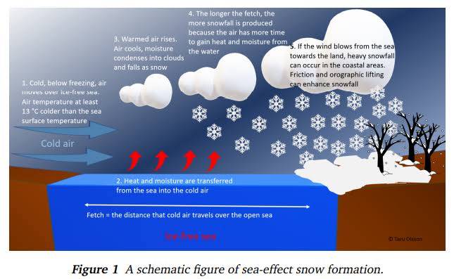 How do clouds create snow?