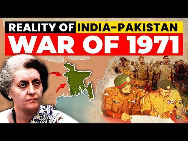 What caused the 1971 India-Pakistan war?