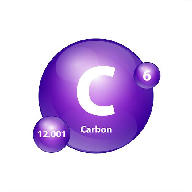 What is the atomic number of carbon?
