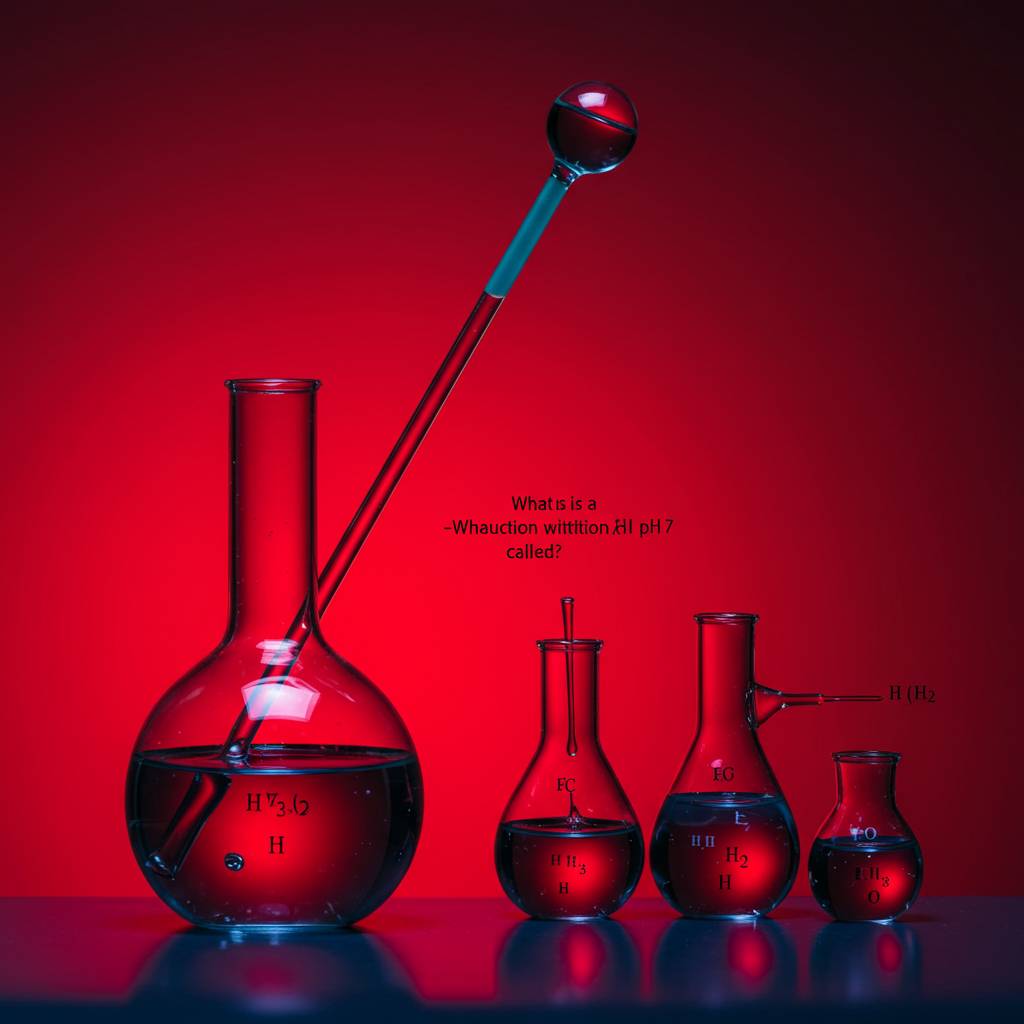 What is a solution with pH 7 called?