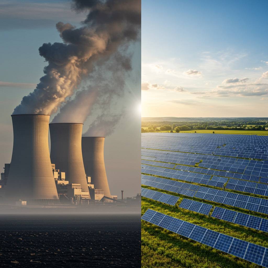 Which energy source is renewable: coal or solar?