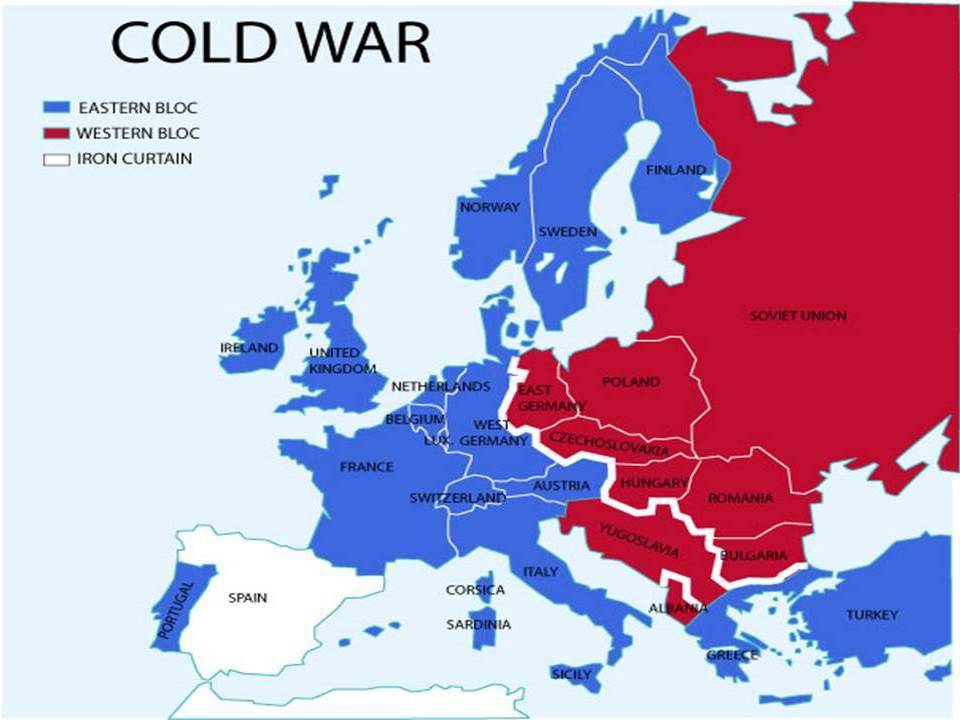 What was the Iron Curtain?