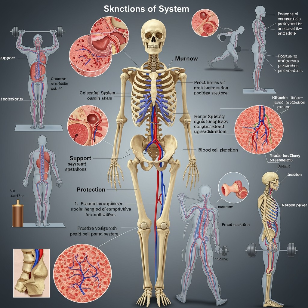 What is the function of the skeletal system?