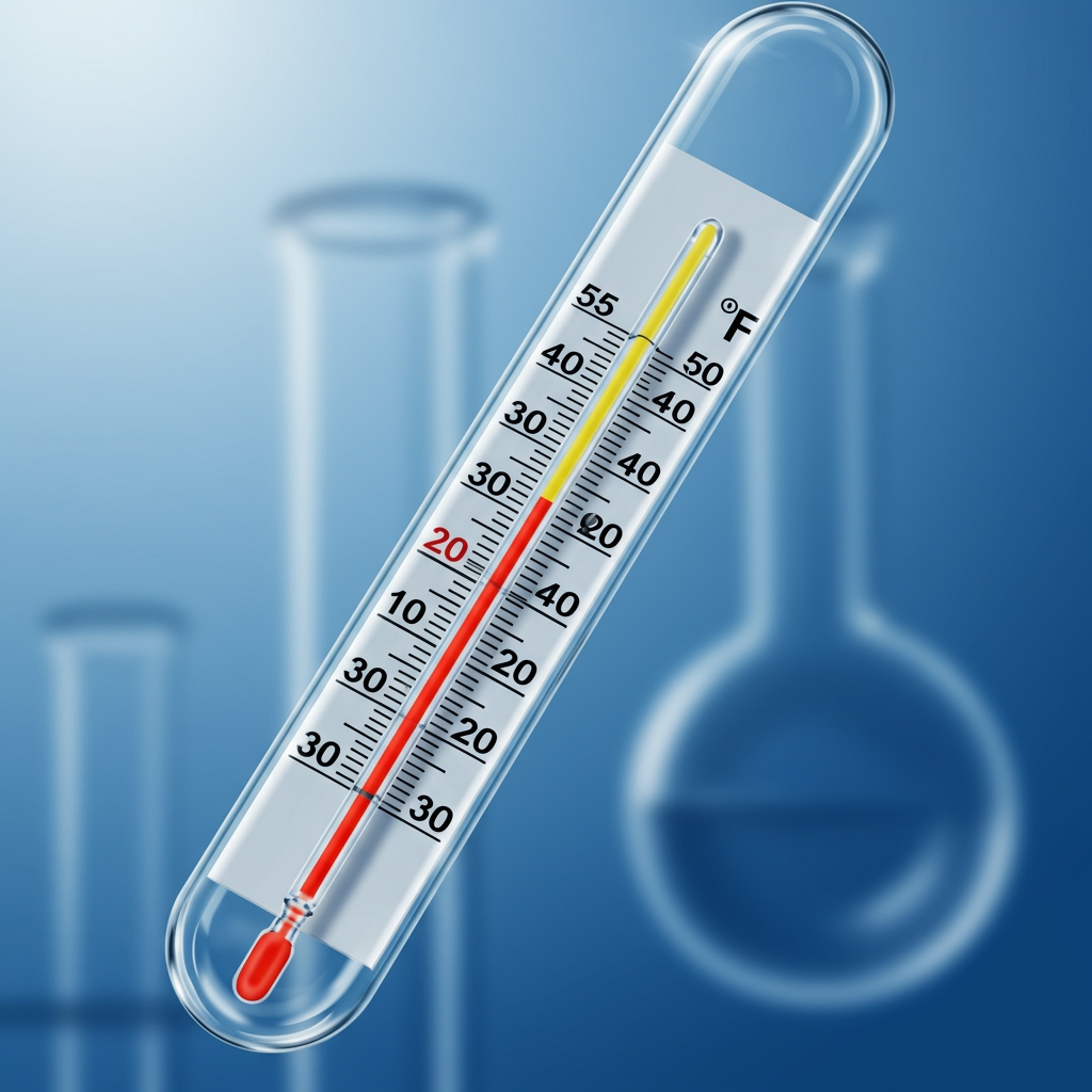 How does a thermometer measure temperature?