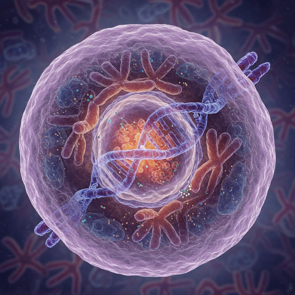 What part of the cell contains DNA?