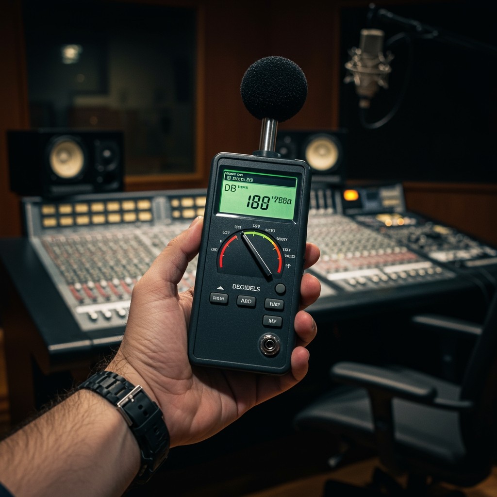 What is the unit for measuring sound intensity?