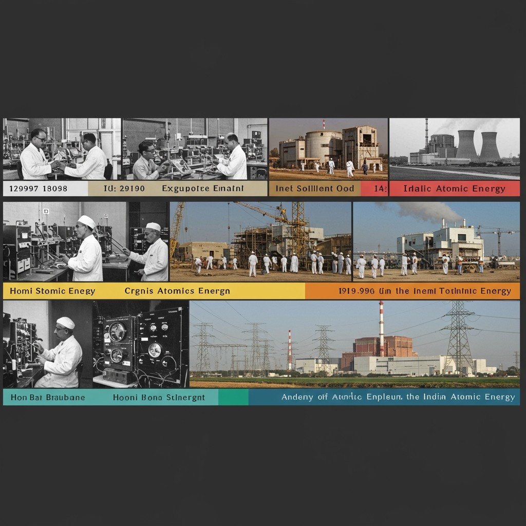 What is the history of Indian Atomic Energy?