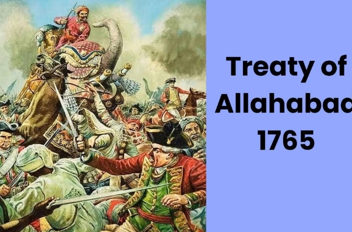 What was the Treaty of Allahabad?